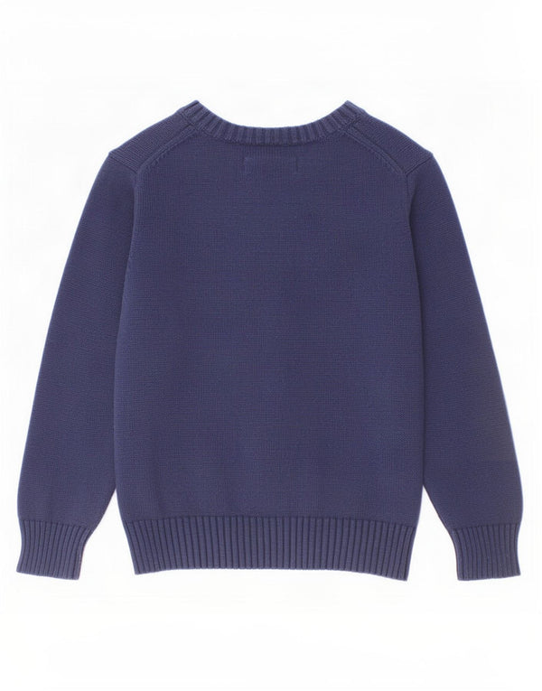 Polo Ralph Lauren Baby drenge sweater med V-hals 18-24 måneder marineblå