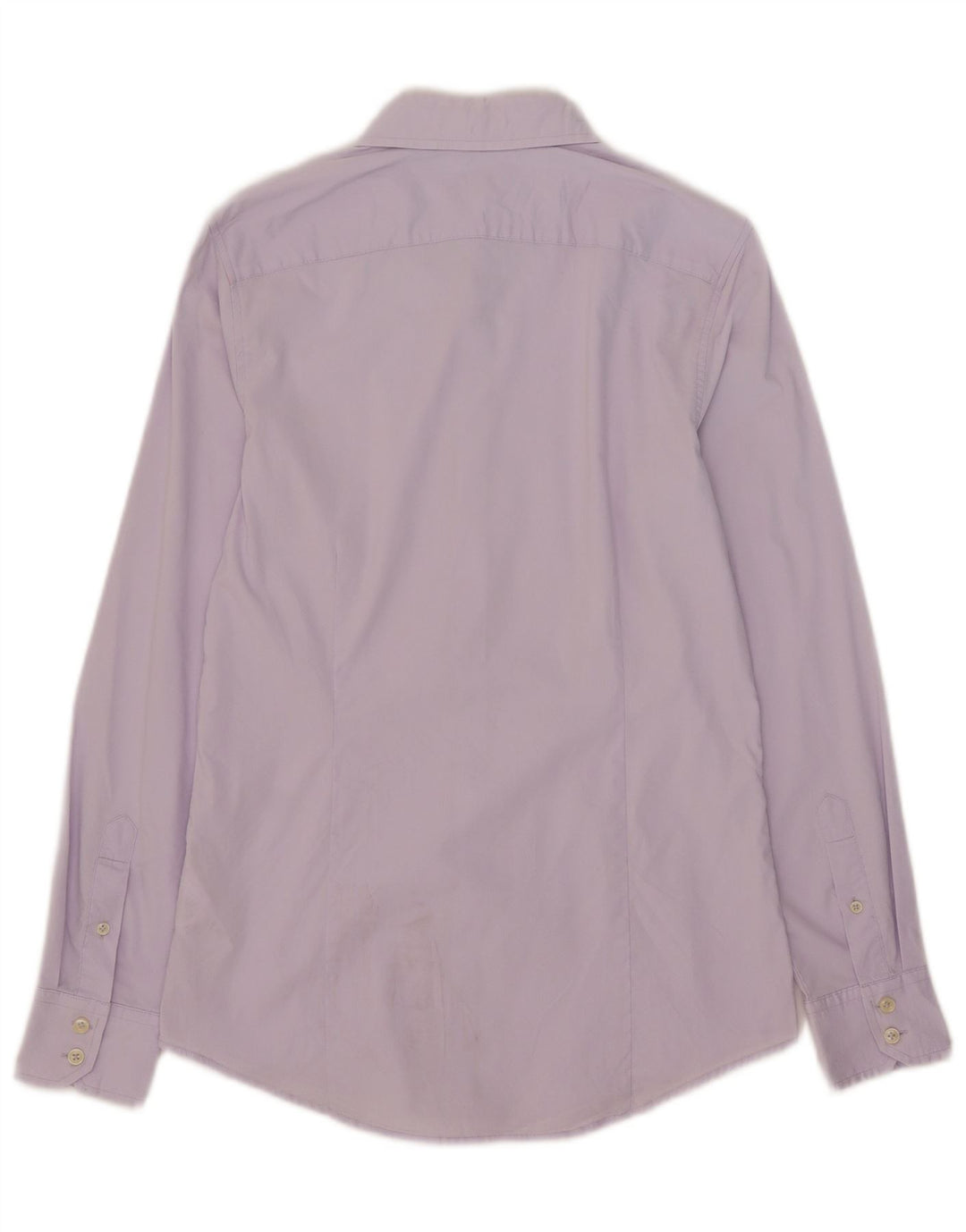Benetton Herreskjorte Medium Lilla Bomuld