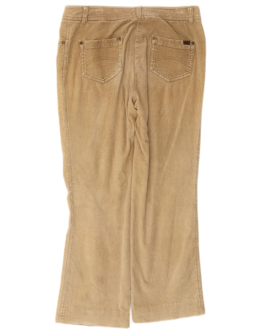 Sergio Tacchini Dame Bootcut Corduroy Bukser IT 42 Medium W32 L26 Beige