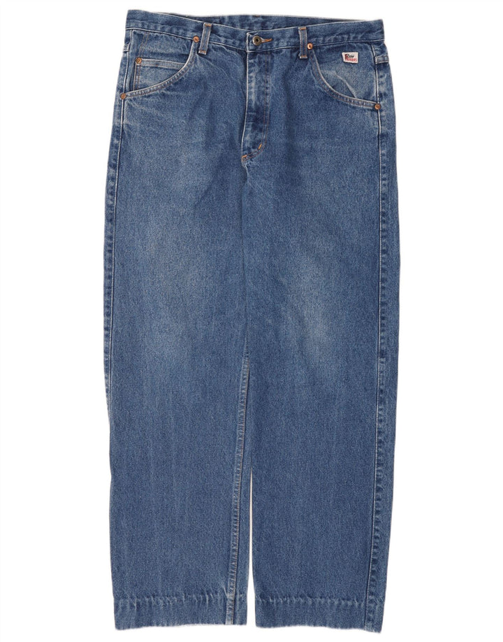 Roy Rogers Straight Jeans til mænd W38 L30 Blå