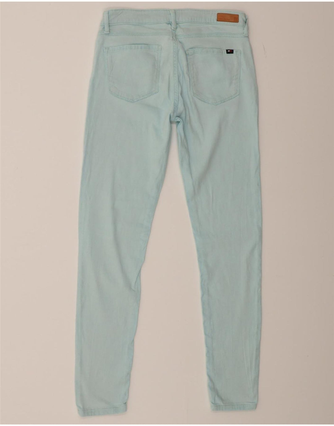 TOMMY HILFIGER Womens Como Jegging Jeans W28 L32 Blue Lyocell Vintage Tommy Hilfiger and Second-Hand Tommy Hilfiger from Messina Hembry 