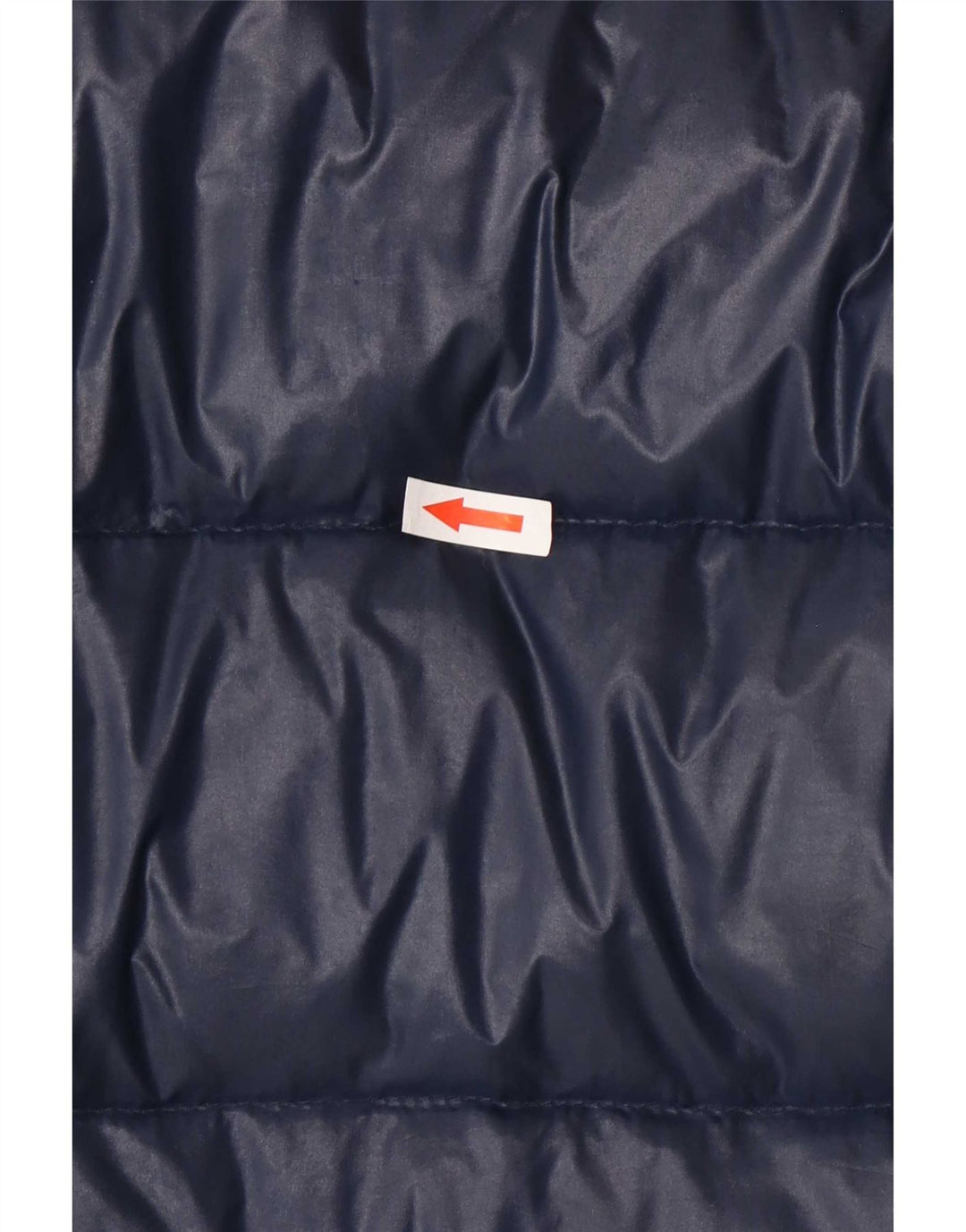 Benetton Dame Hooded Polstret Frakke IT 42 Medium Navy Blue Polyamide