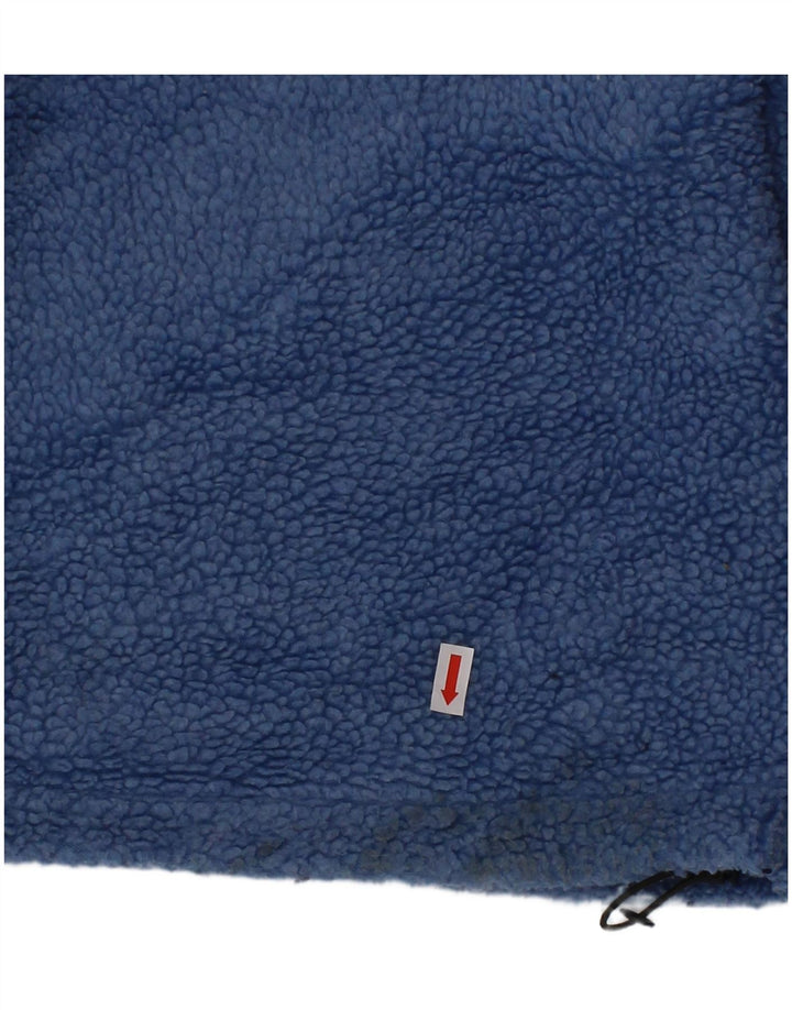 NAPAPIJRI Fleecetrøje med lynlås til drenge 3-4 år blå polyester