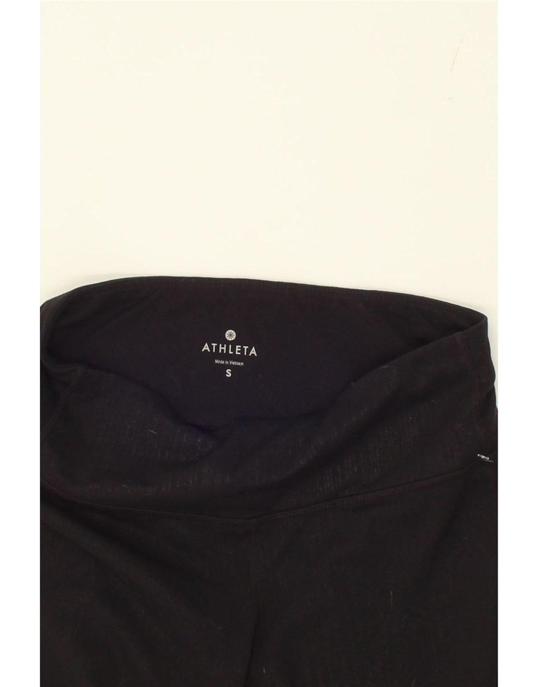 ATHLETA Womens Leggings UK 8 Small  Black Nylon Vintage Athleta and Second-Hand Athleta from Messina Hembry 