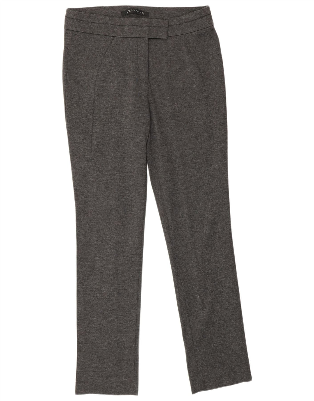 Zara Slim Suit Bukser Large W32 L30 Grå Flecked