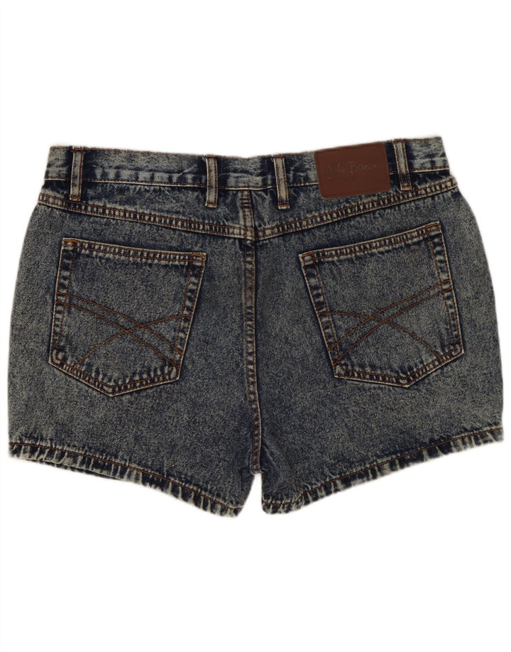 JOHN BANER Dame Denim Shorts W34 Large Blue Bomuld