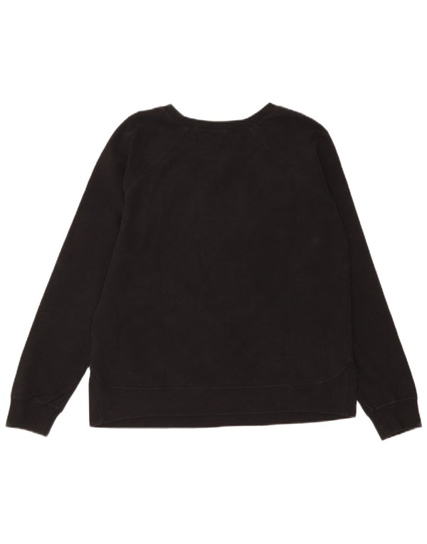 Converse Graphic Sweatshirt Jumper UK 14 Stor sort bomuld