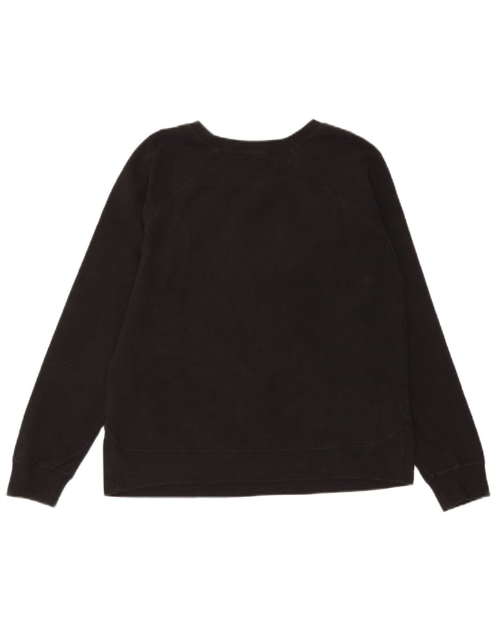 Converse Graphic Sweatshirt Jumper UK 14 Stor sort bomuld