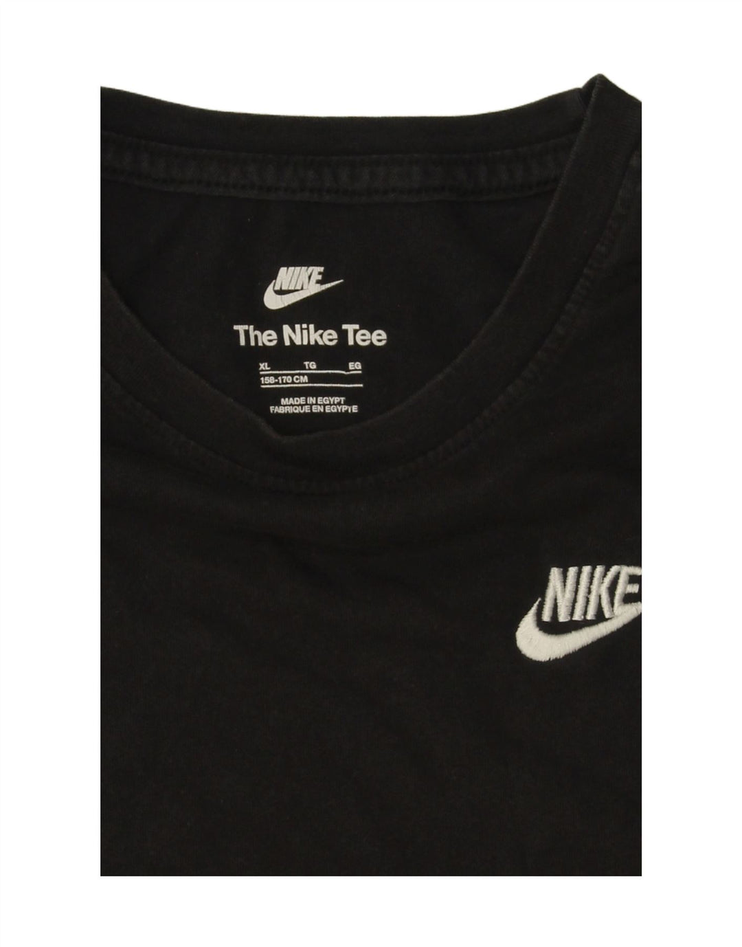Nike Boys T-Shirt Top 13-14 år XL Sort