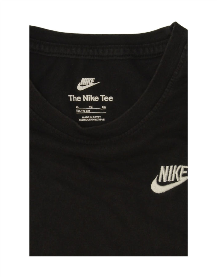 Nike Boys T-Shirt Top 13-14 år XL Sort