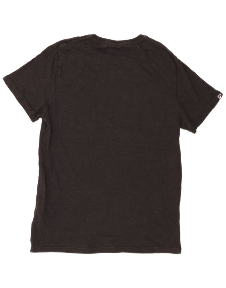 Superdry T-shirt top til mænd 2XL sort bomuld