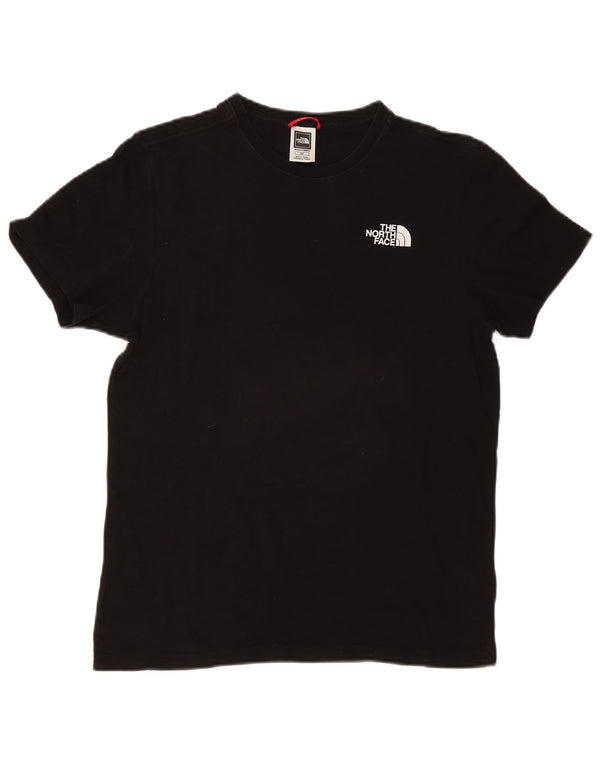 The North Face Herre grafisk T-shirt Top Lille sort bomuld
