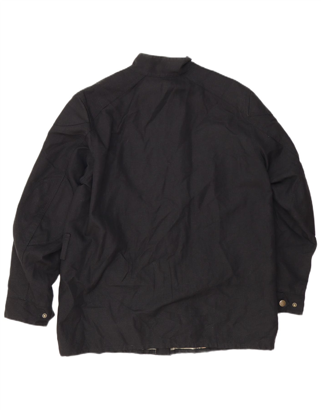 BELSTAFF Herre Utility Jacket UK 38 Medium Sort Bomuld