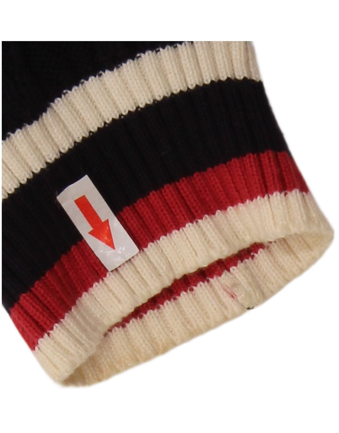 JAEGER Oversized cardigantrøje til kvinder UK 10 Small Navy Blue Colourblock