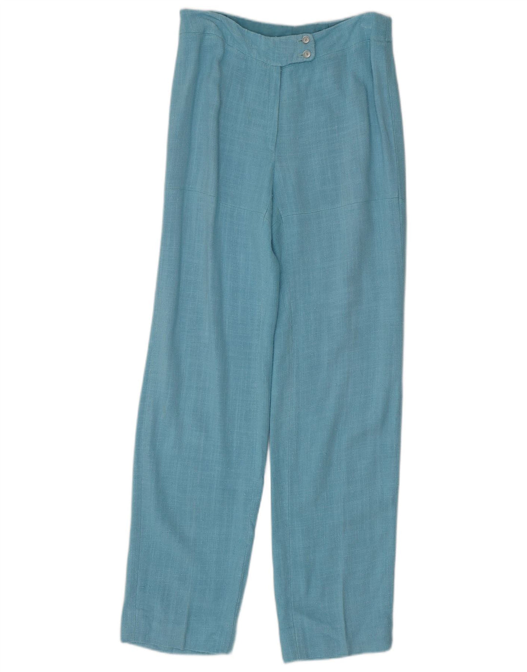 Vintage løs pasform fritidsbukser til kvinder W28 L31 Blå