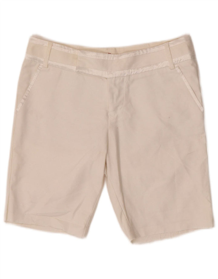 Tommy Hilfiger Chino Shorts til kvinder W30 Medium White Bomuld