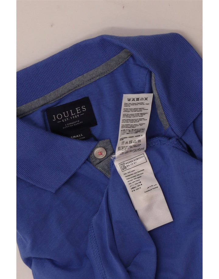 Joules Polo Shirt til mænd, lille blå bomuld
