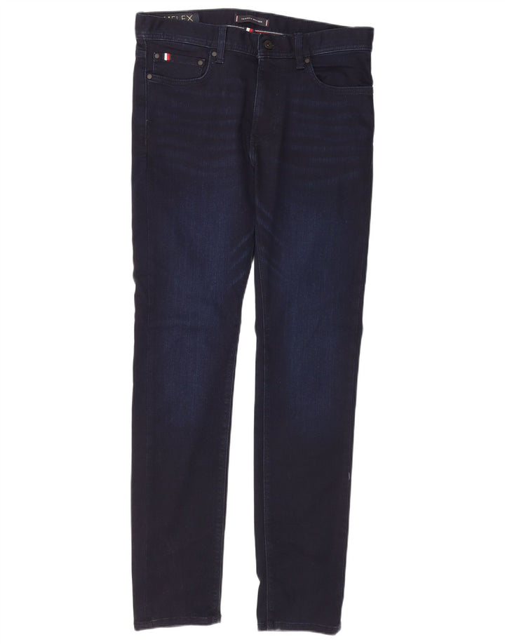 Tommy Hilfiger Herre Bleecker Slim Jeans W32 L32 Navy Blue