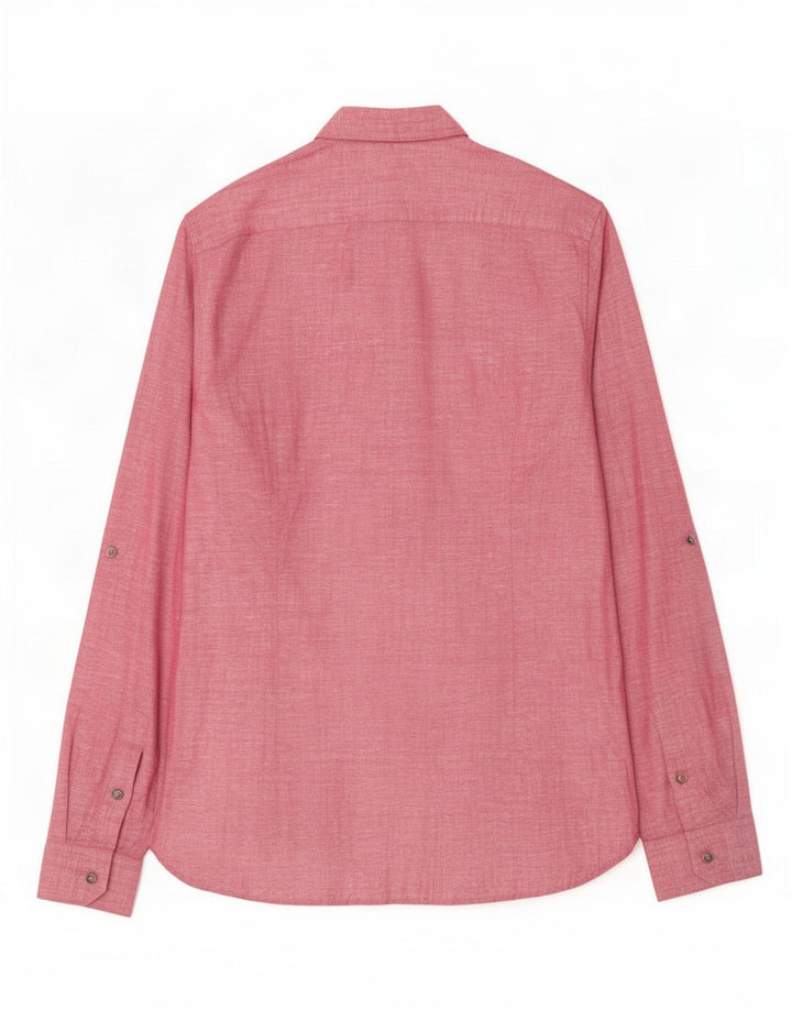 Ted Baker Herreskjorte str. 4 Large Pink Linen