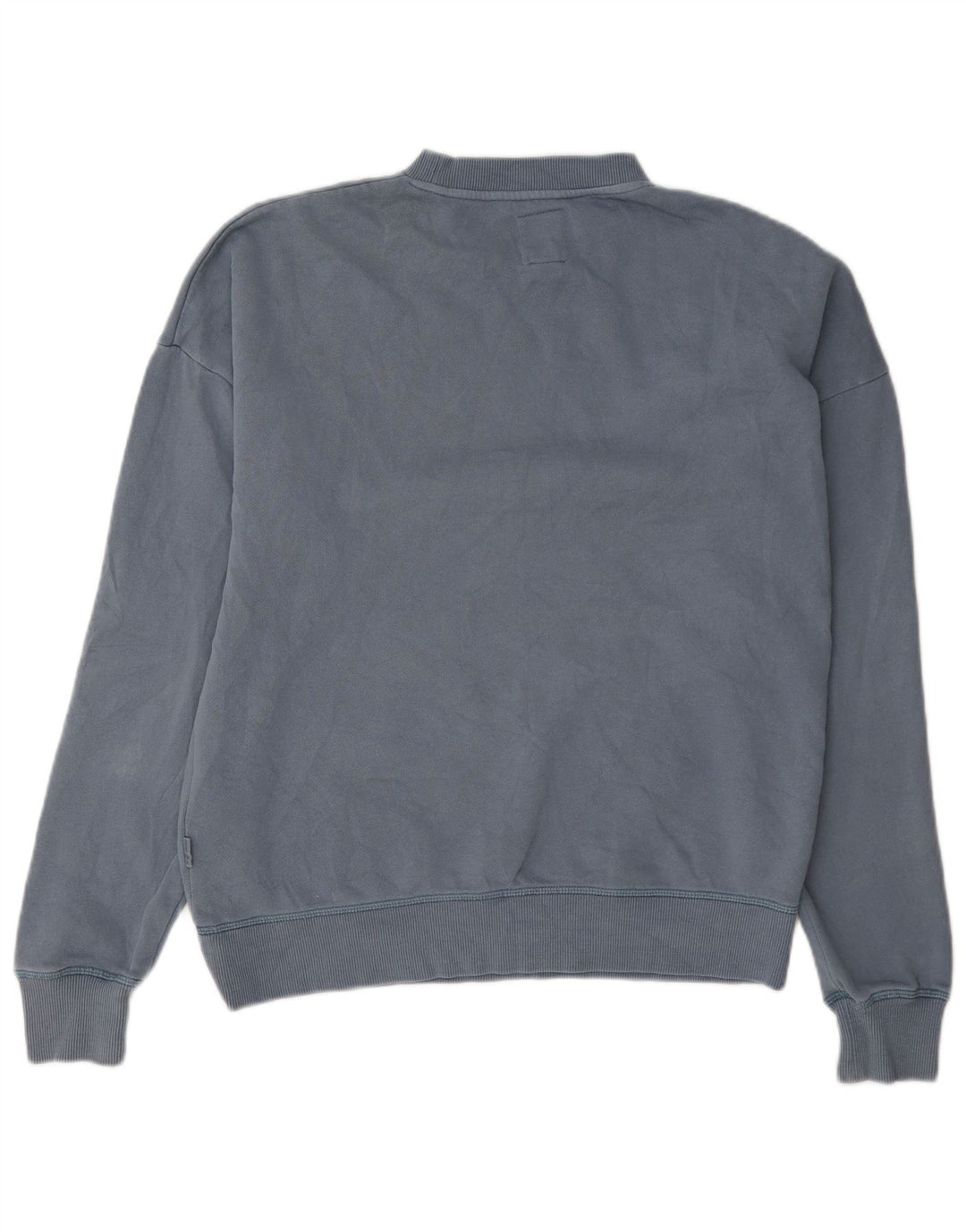 Billabong Dame Sweatshirt Jumper US 6 Medium Blue Cotton