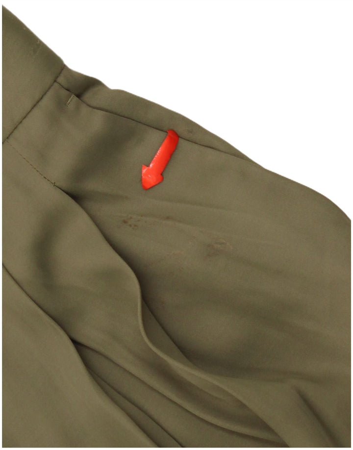 Massimo Dutti Dame-Pegged Chino-bukser EU 40 Medium W30 L28 Khaki