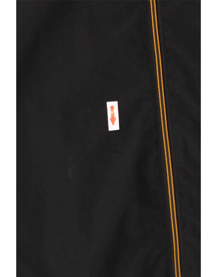 Timberland Herre Hooded Bomber Jacket UK 42 XL Sort Nylon