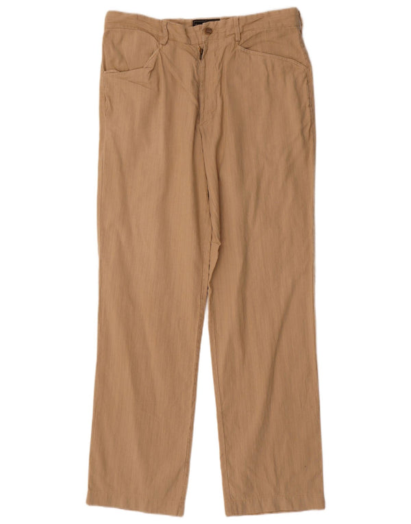 Marlboro Classics Herre Lige Casual Bukser EU 50 Large W34 L31 Beige