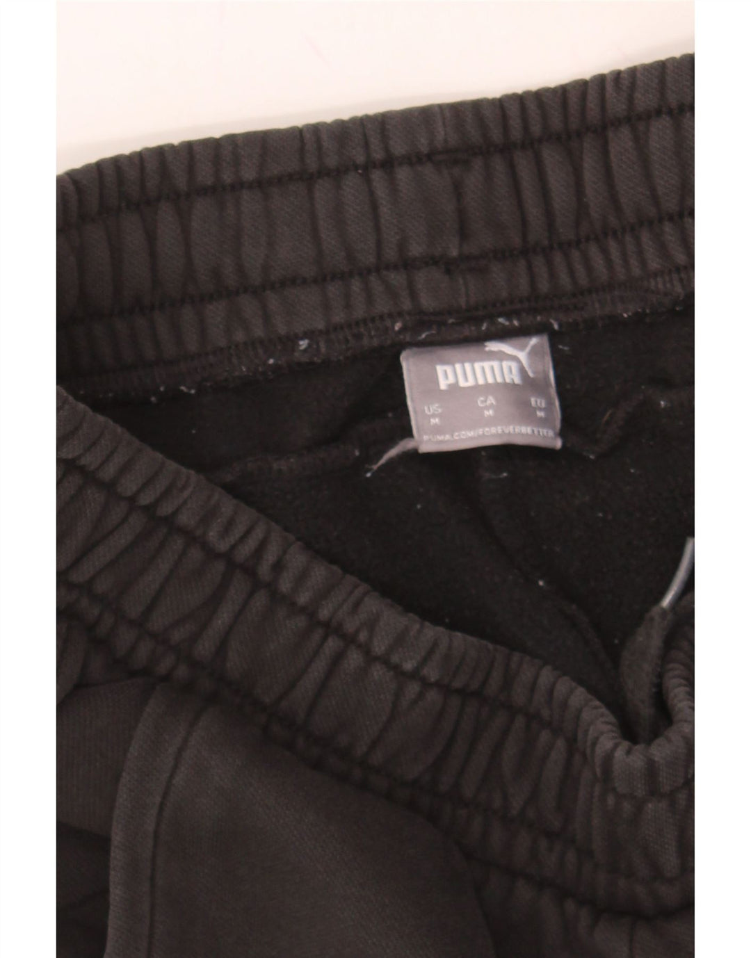 PUMA Womens Tracksuit Trousers Joggers UK 12 Medium Black Cotton Vintage Puma and Second-Hand Puma from Messina Hembry 