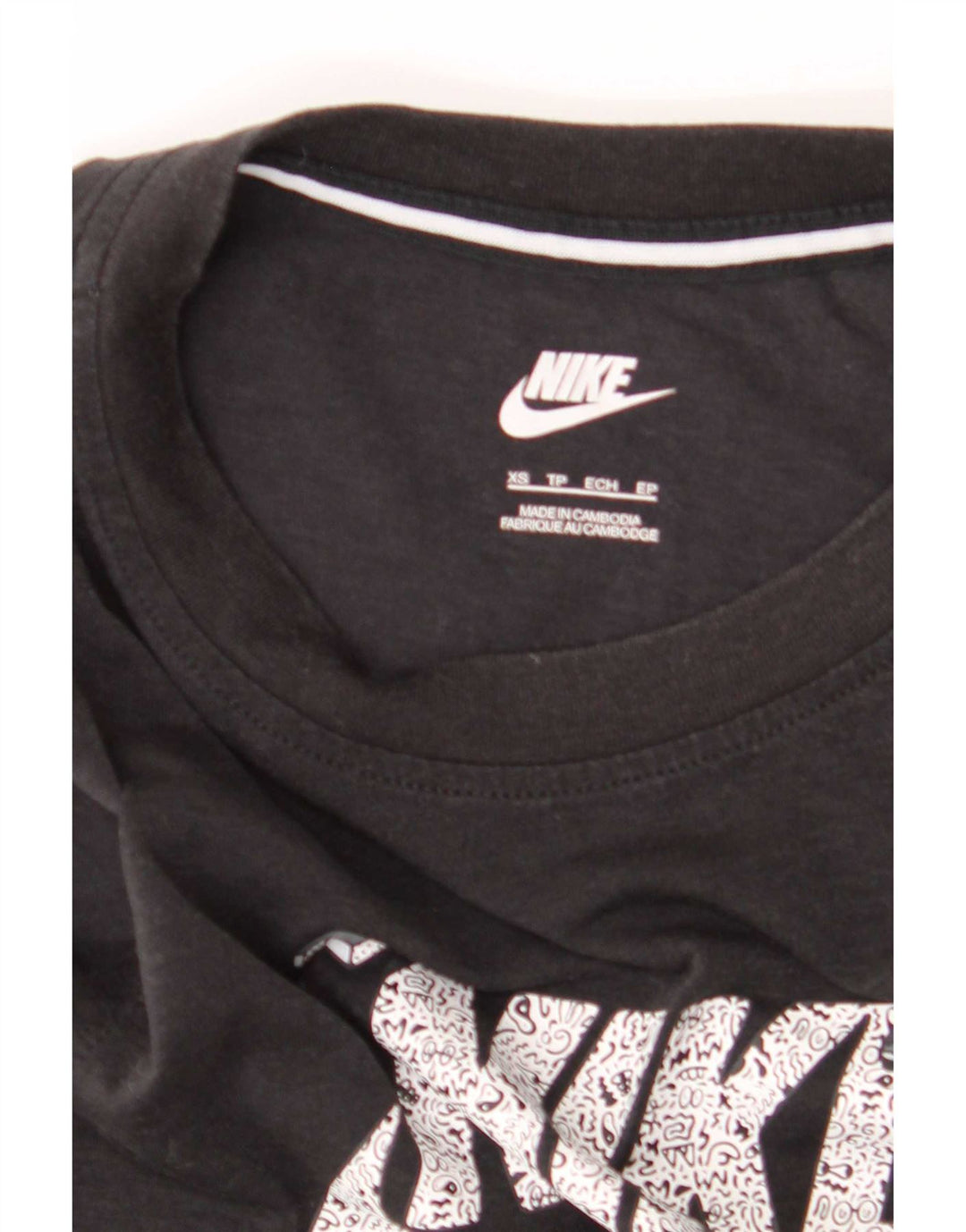 Nike Herre grafisk vest Top XS Sort