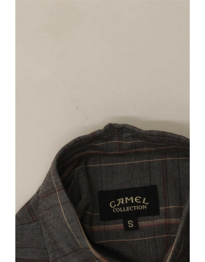 Camel Active Herreskjorte Lille Grå Plaid