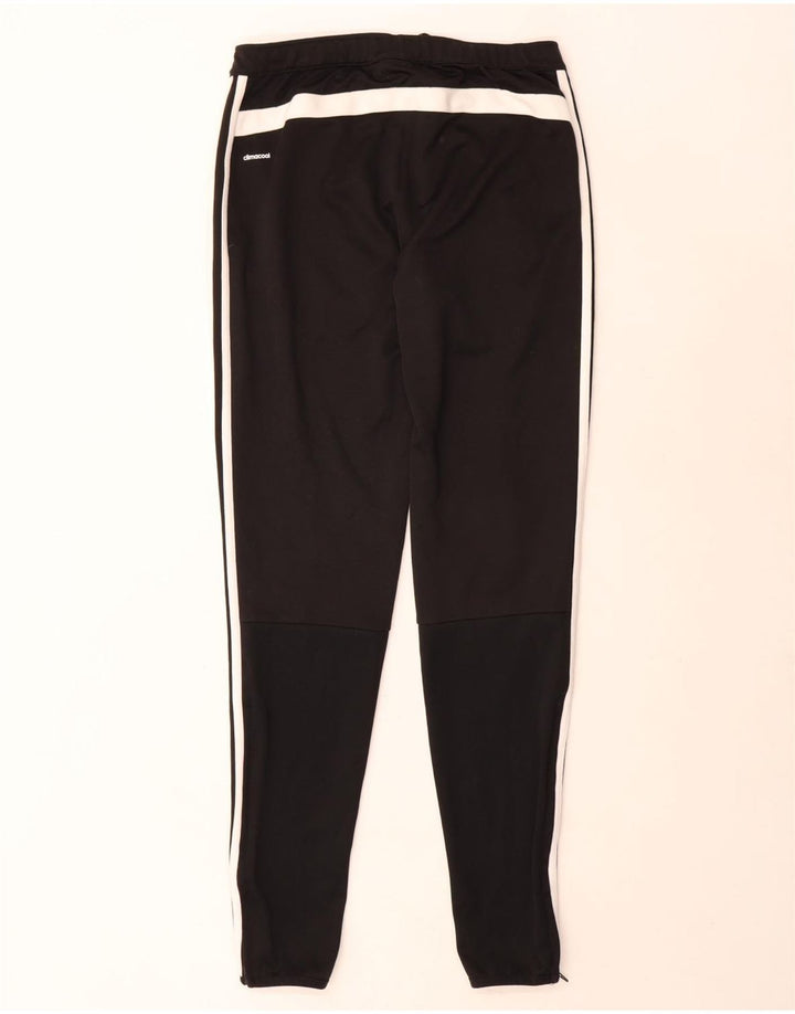 Adidas Dame Climacool Træningsdragt Bukser UK 8/10 Small Black Polyester