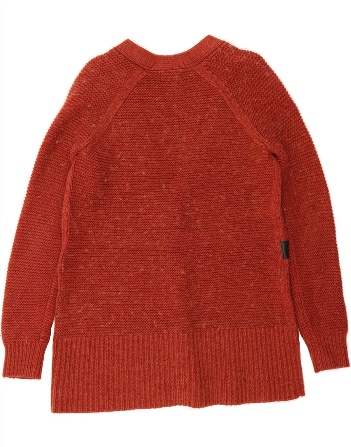 GAP Womens Cardigan Sweater UK 14 Medium Red Acrylic Vintage Gap and Second-Hand Gap from Messina Hembry 