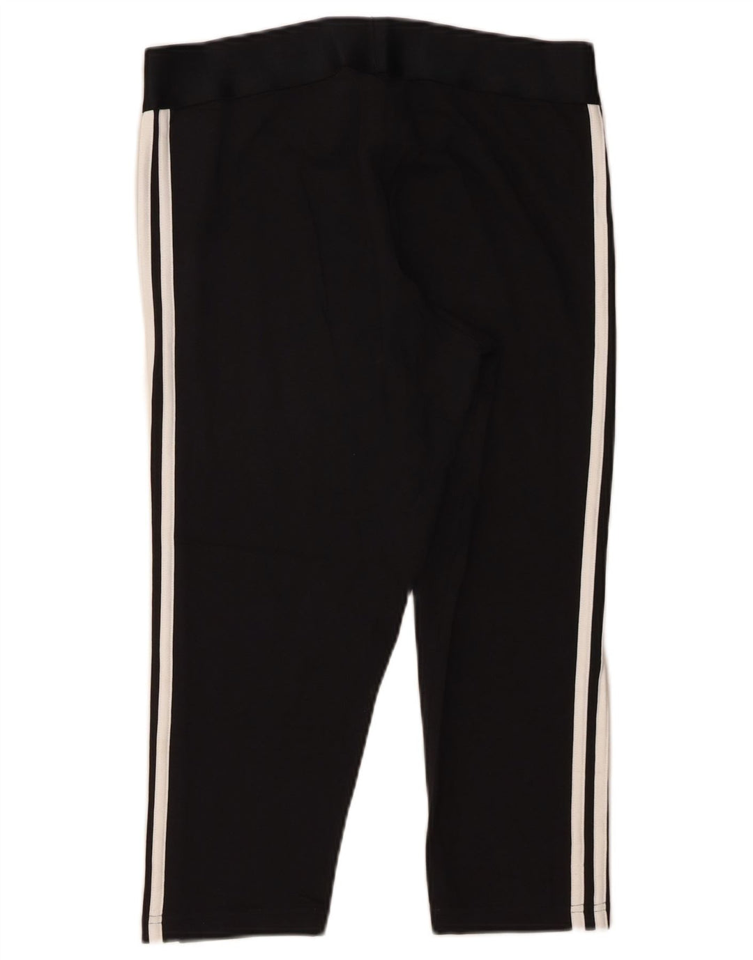 Adidas Dame Capri Leggings UK 16 Large Black Bomuld
