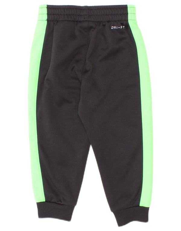 Nike Baby Boys Dri Fit træningsdragt bukser 12-18 måneder Sort Colourblock
