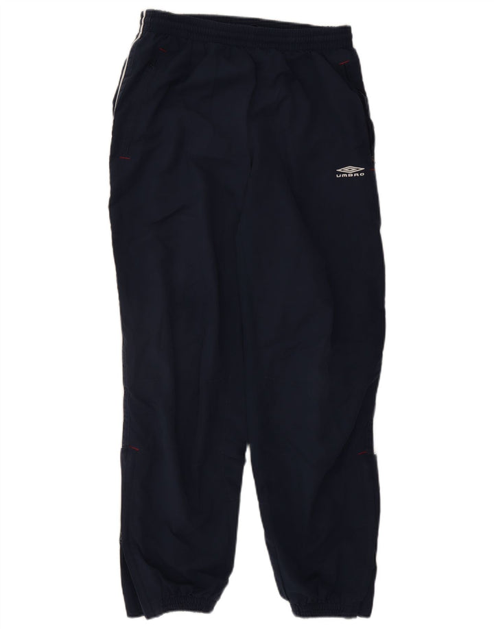 Umbro Herre grafisk træningsdragt Bukser Joggers Small Navy Blue Polyester