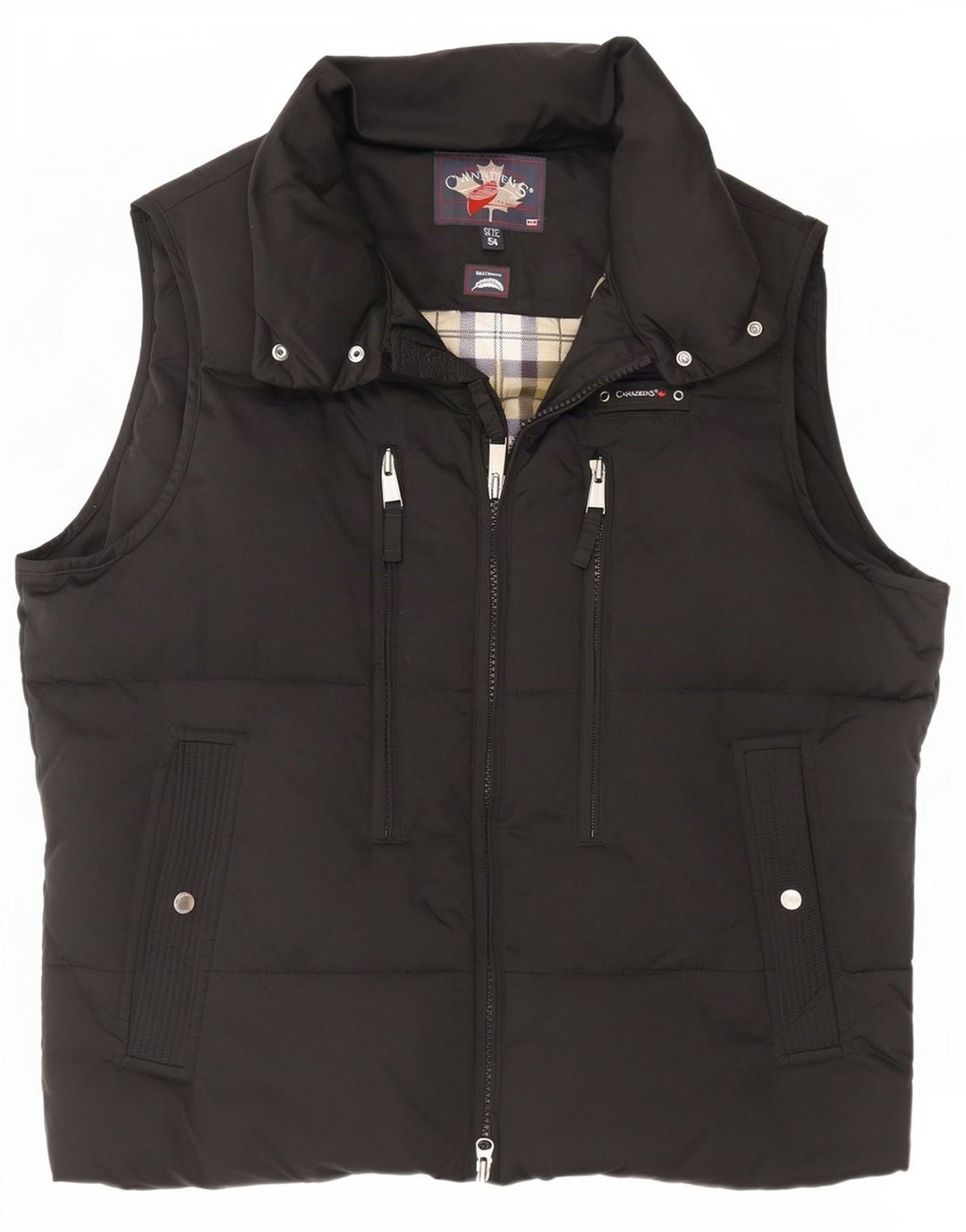 Canadiens Herre Polstret Gilet IT 54 2XL Sort
