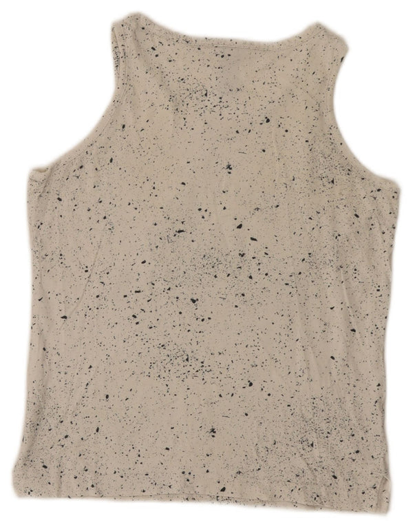 Adidas piger grafisk vest top 11-12 år hvid plettet