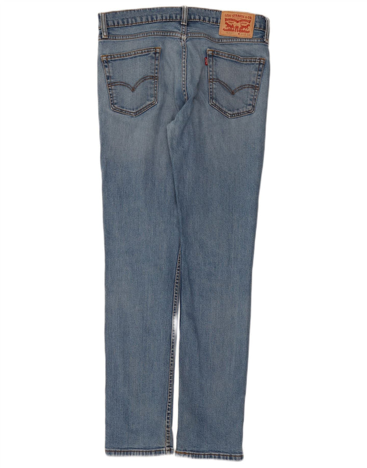 Levi's Herre 511 Slim Jeans W34 L34 Blå Bomuld