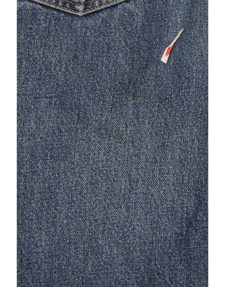 Wrangler Straight Jeans til mænd W32 L30 blå bomuld