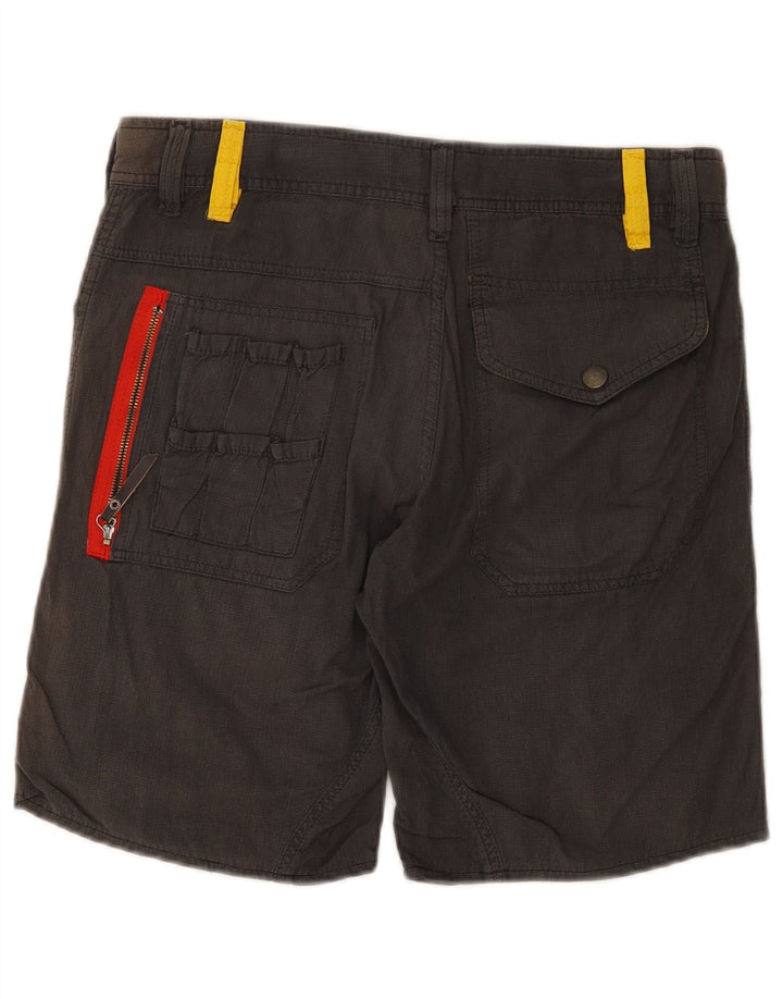 Diesel Herre Cargo Shorts W30 Medium Grey Bomuld