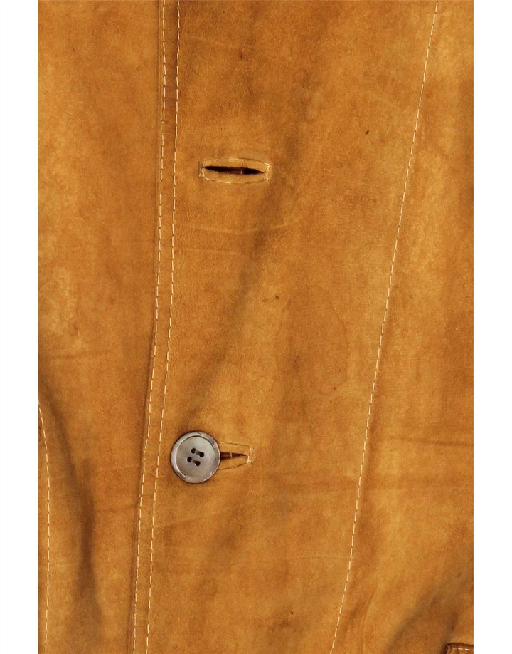 Vintage herre ruskind bomberjakke UK 38 medium brun
