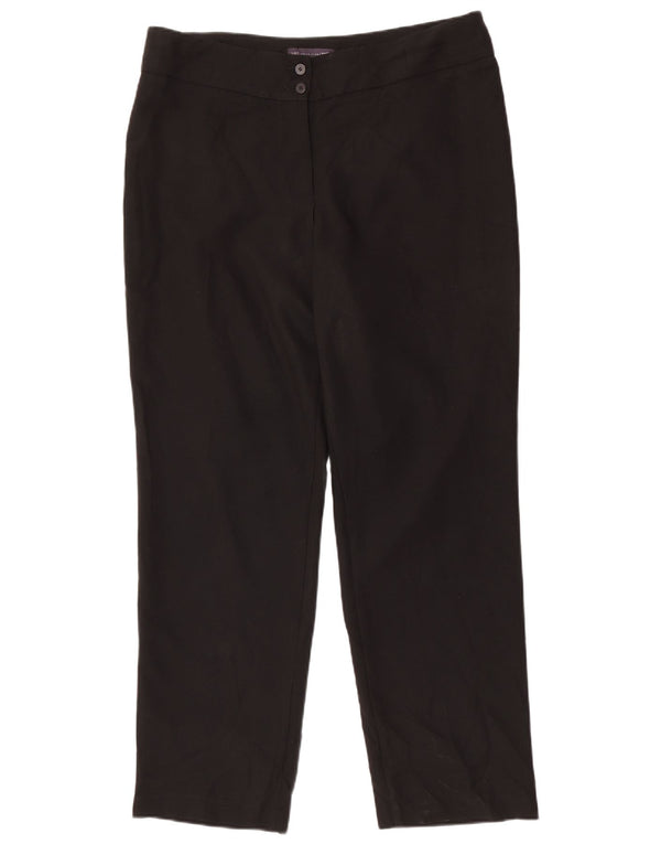 Marks & Spencer Lige fritidsbukser til kvinder UK 16 Large W36 L31 Black