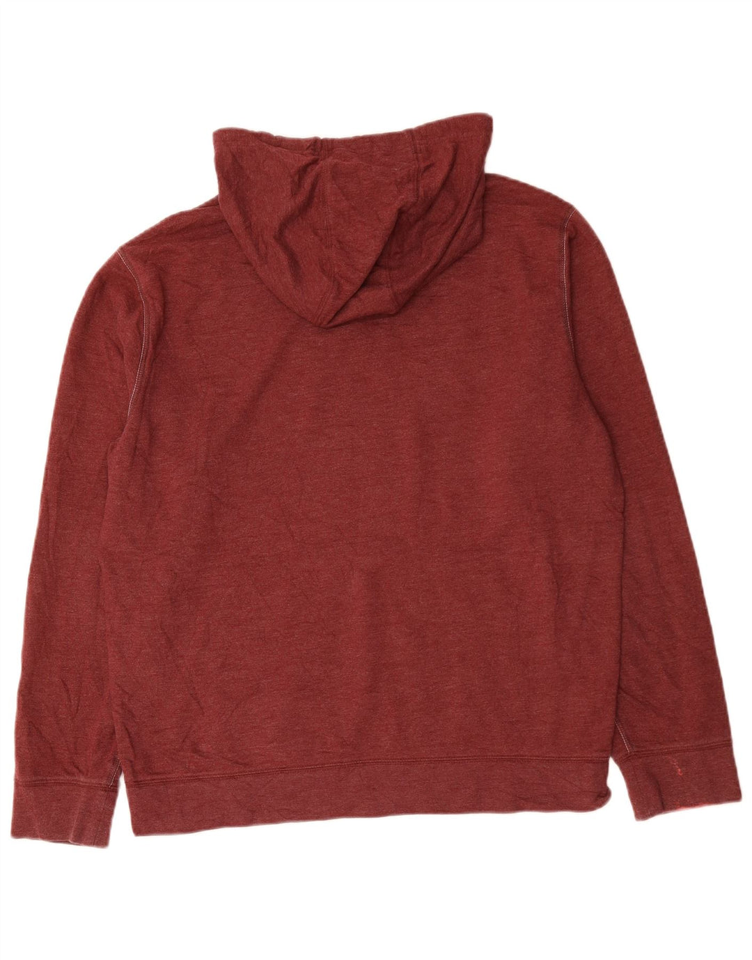 EDDIE BAUER Hættetrøje til mænd Medium Bourgogne bomuld