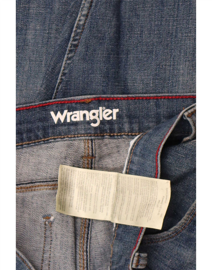 Wrangler Slim Jeans til mænd W36 L29 blå bomuld