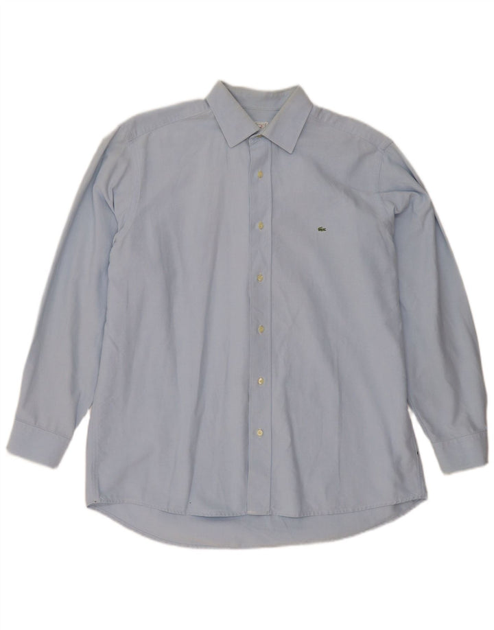 Lacoste Herreskjorte str. 41 Large Blue Cotton