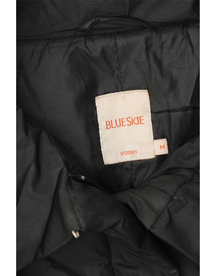 Blue Side Polstret Damejakke UK 14 Medium Sort Polyester