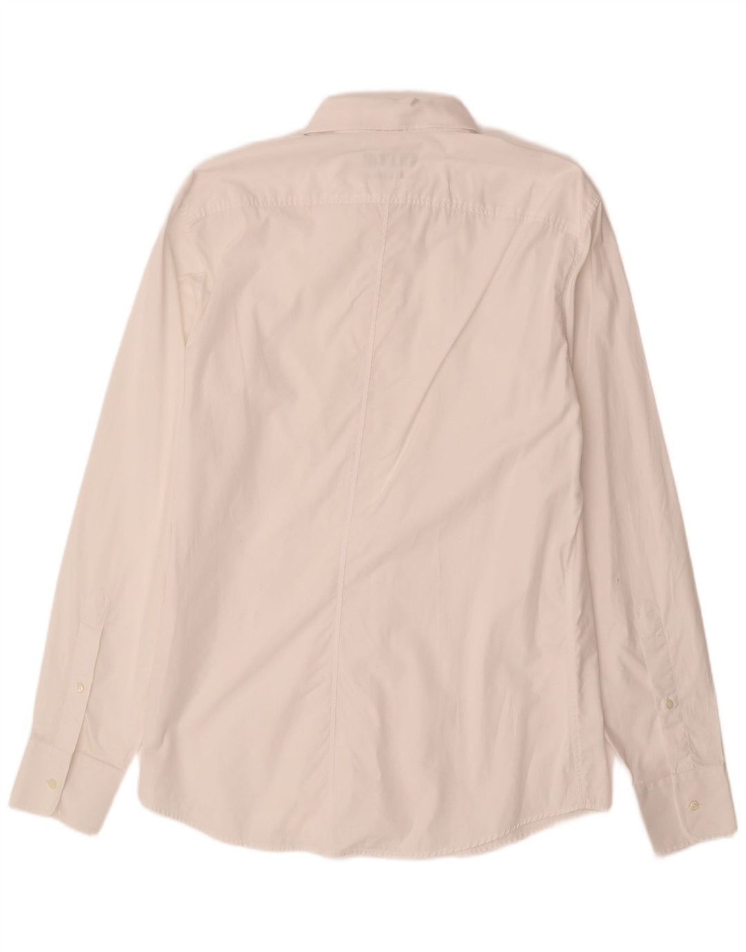 TRUSSARDI Herreskjorte str. 42 Stor hvid bomuld