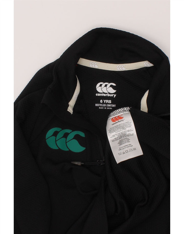 Canterbury Boys Ireland Grafisk Pullover Træningsdragt Top 5-6 år Sort