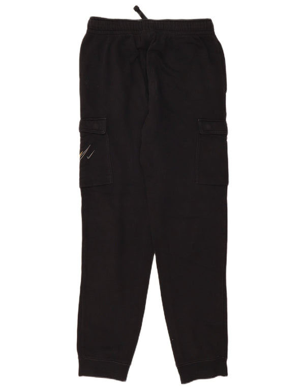 NIKE Boys Graphic Cargo træningsdragt Bukser Joggers 13-14 år XL Sort