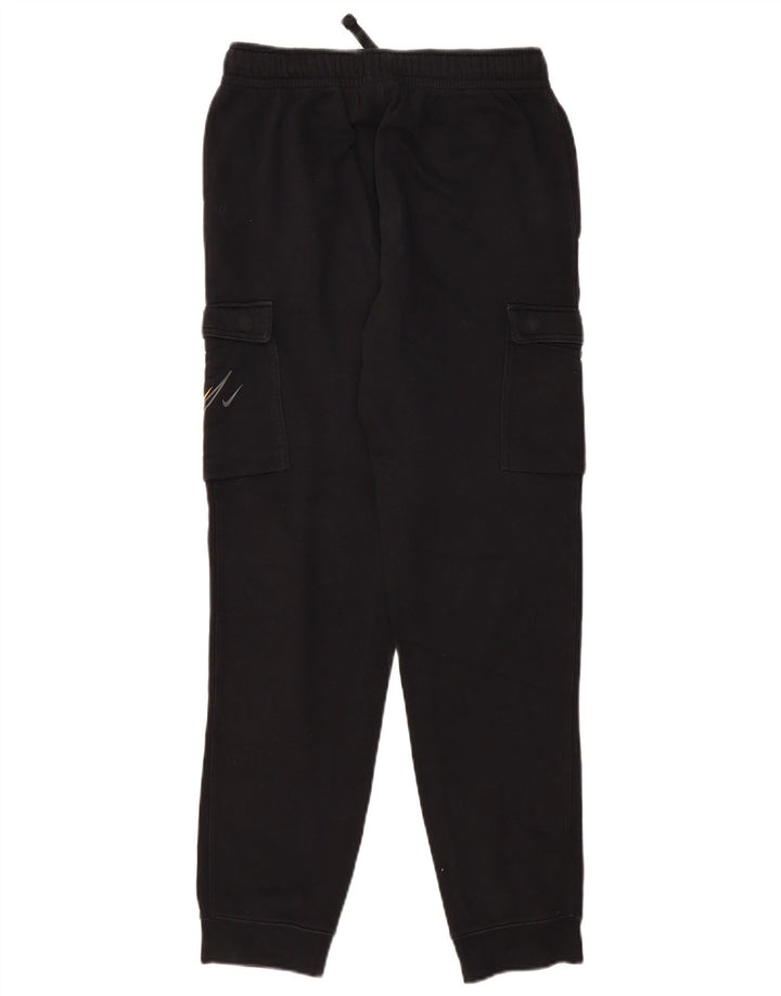 NIKE Boys Graphic Cargo træningsdragt Bukser Joggers 13-14 år XL Sort